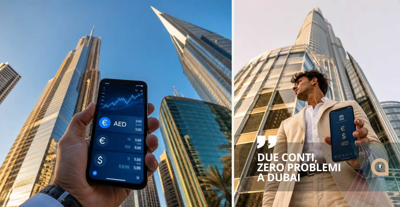 conto bancario Dubai italiani